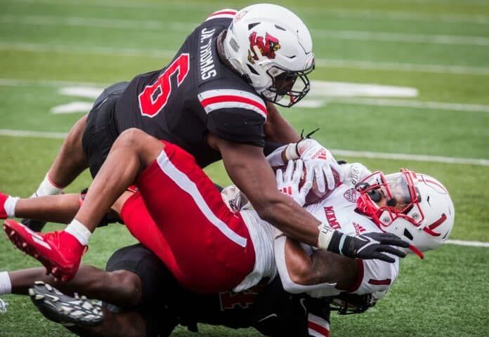 Source: Ball State linebacker Jaylin Thomas has private workouts Dolphins, Cowboys, Ravens and more