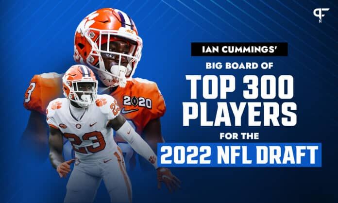 Ian Cummings' Big Board of Top 300 Players for the 2022 NFL Draft