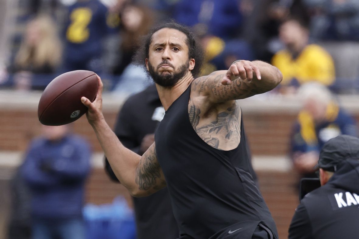 Source: Las Vegas Raiders working out Colin Kaepernick
