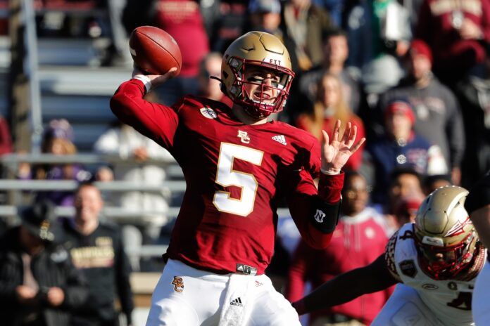 Boston College's 2023 NFL Draft prospects highlighted by Phil Jurkovec