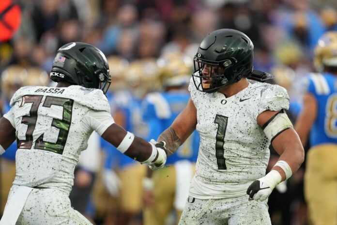 Oregon's 2023 NFL Draft prospects led by Noah Sewell, Justin Flowe