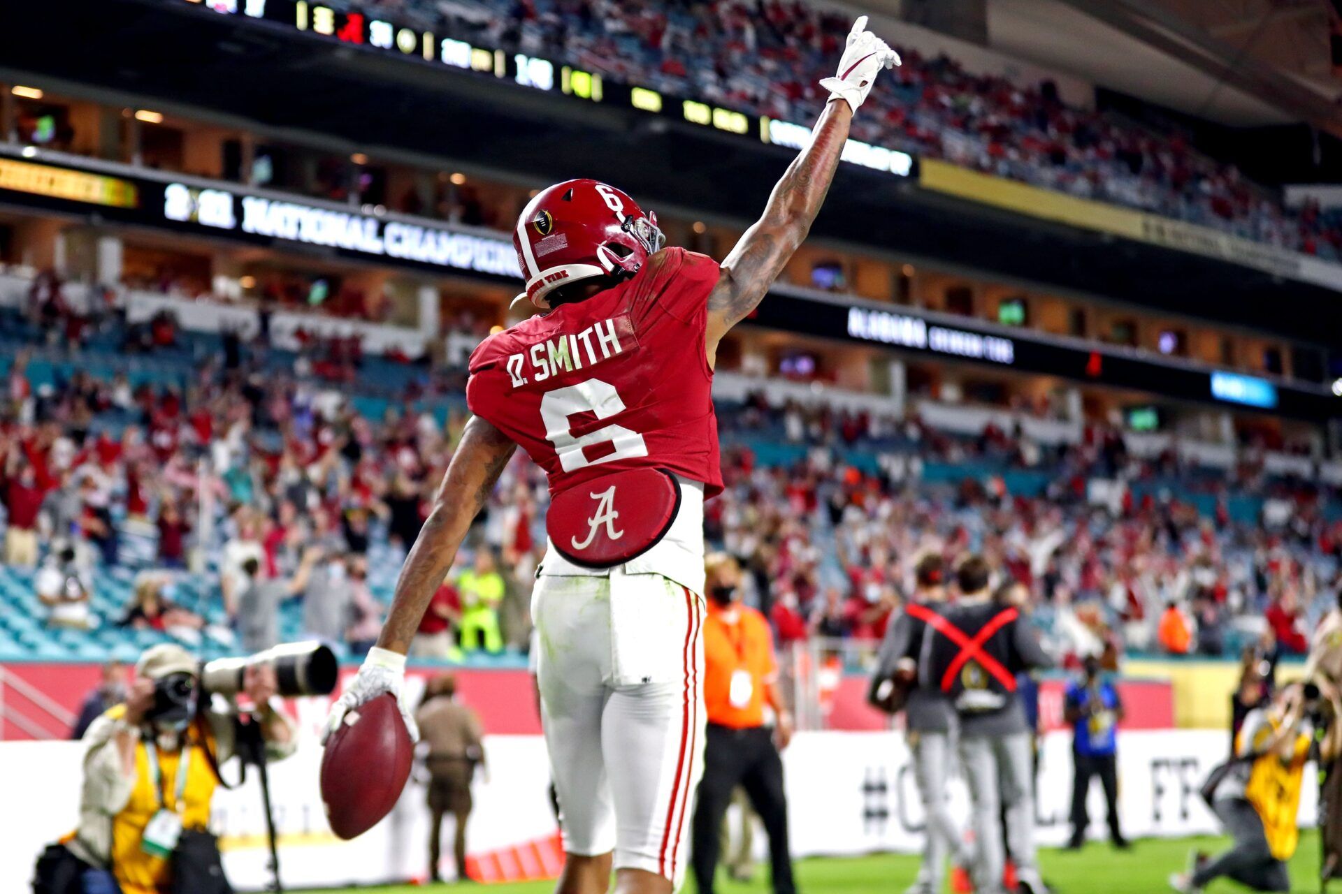 CFB records: Career receiving touchdowns