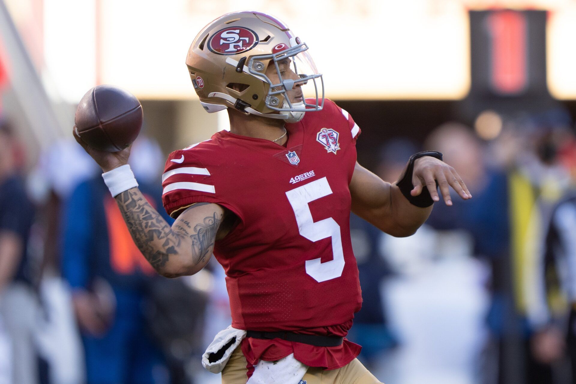 Trey Lance fantasy outlook, ADP, and projection for 2022