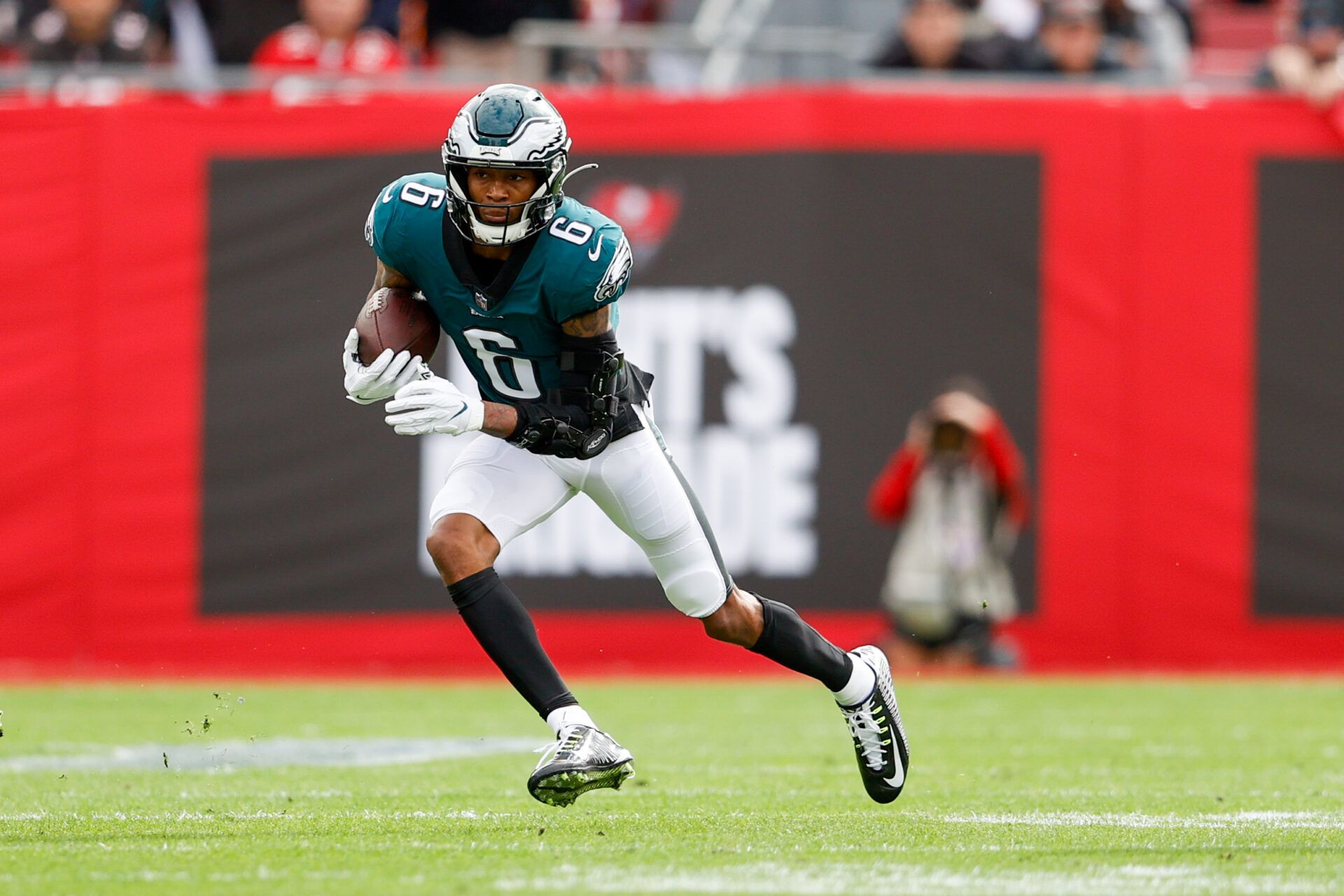 Monday Night Football NFL prop bets include DeVonta Smith, Devin Singletary, and Robert Woods