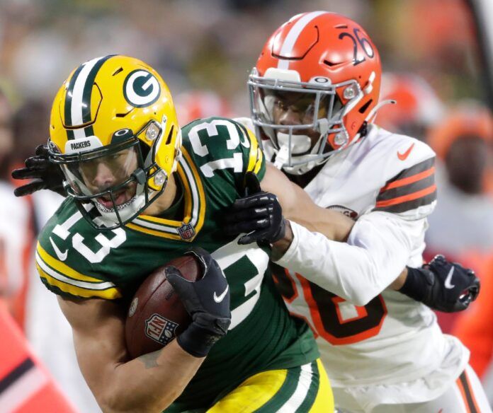 Is Allen Lazard playing tonight? Injury update for Packers WR