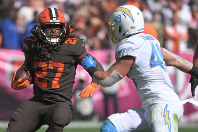 Top NFL DFS Lineup for Monday Night Football: For Browns vs. Bengals, Should We Include Kareem Hunt, Tyler Boyd, or Harrison Bryant?