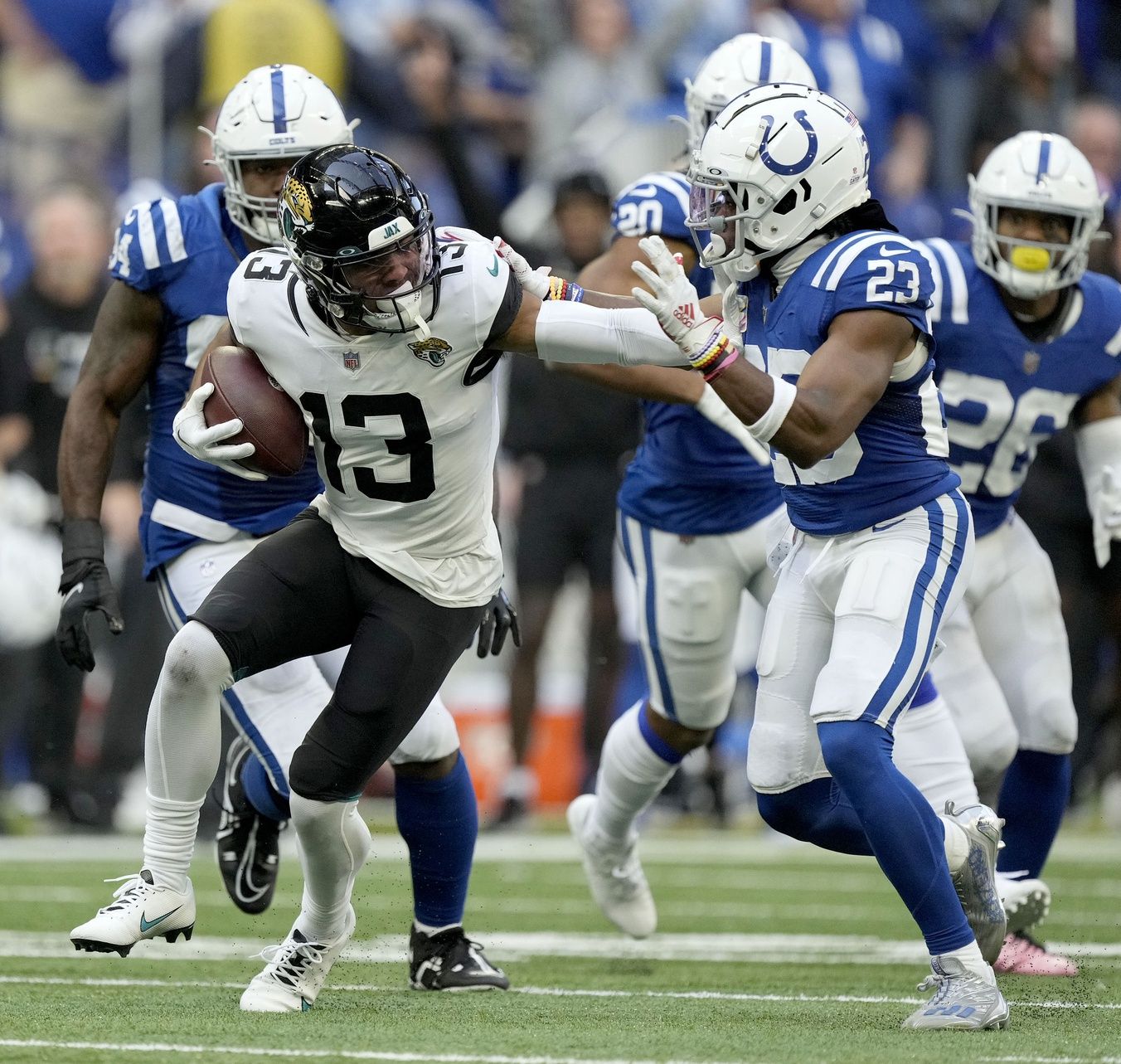 Top Jaguars vs. Giants DFS Lineup: Can We Trust Christian Kirk, Wan'Dale Robinson, or Zay Jones?