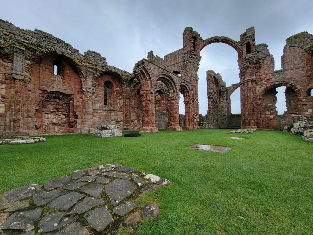 Ruins at Lindisfarne Priory