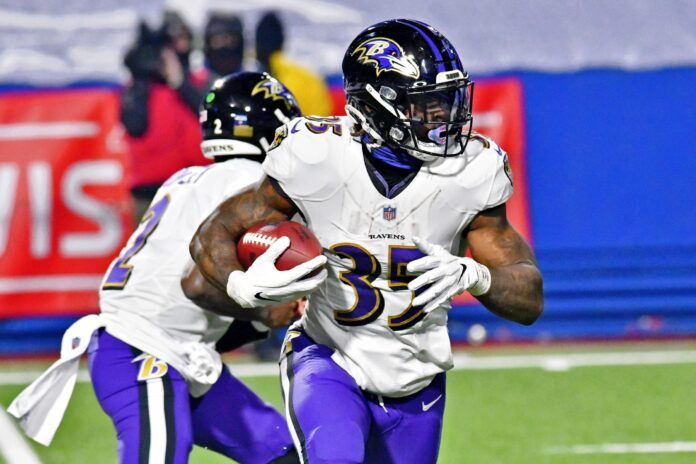 Gus Edwards Waiver Wire Week 13: Is He the Ravens' RB To Roster With the Fantasy Playoffs Looming?