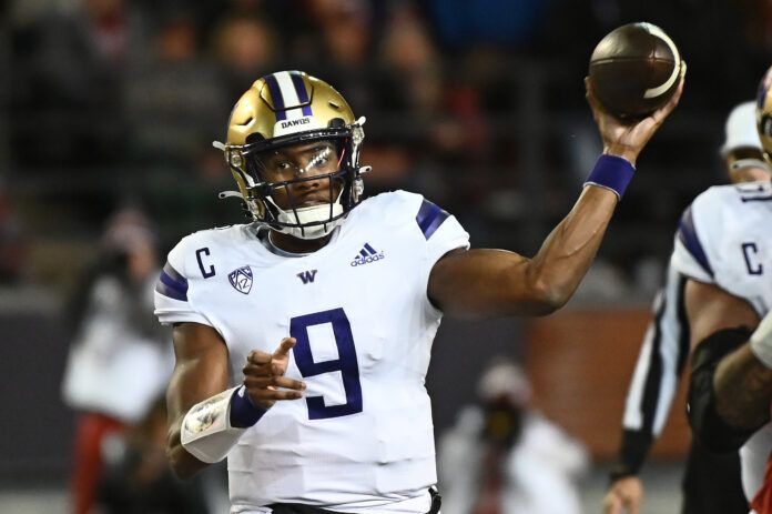 Week 13 College Football Team of the Week: Michael Penix Jr. Dazzles in the Apple Cup