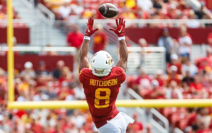 Xavier Hutchinson, WR, Iowa State | NFL Draft Scouting Report