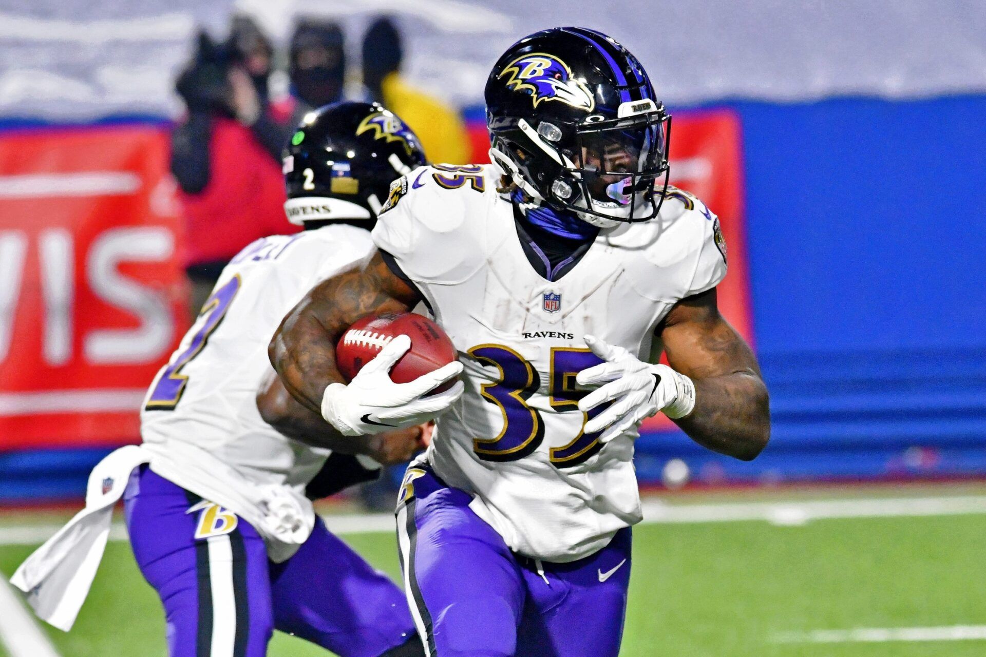 Is Gus Edwards Playing Monday vs. the Saints? Latest on Baltimore Ravens RB Injury