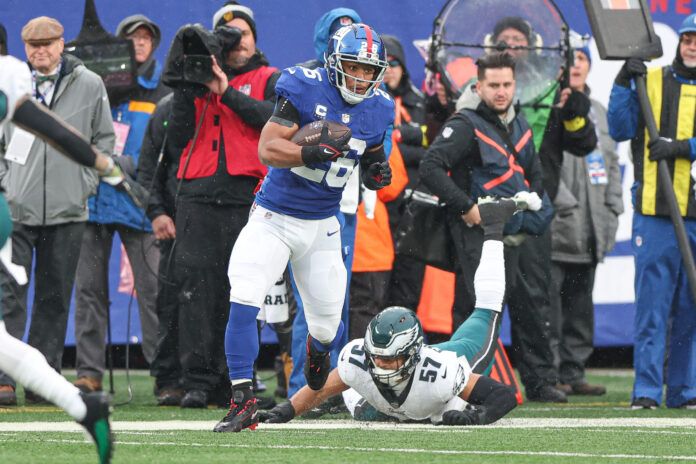 Monday RB Injury Report Week 15 Saquon Barkley, Jeff Wilson Jr., Dameon Pierce, and More