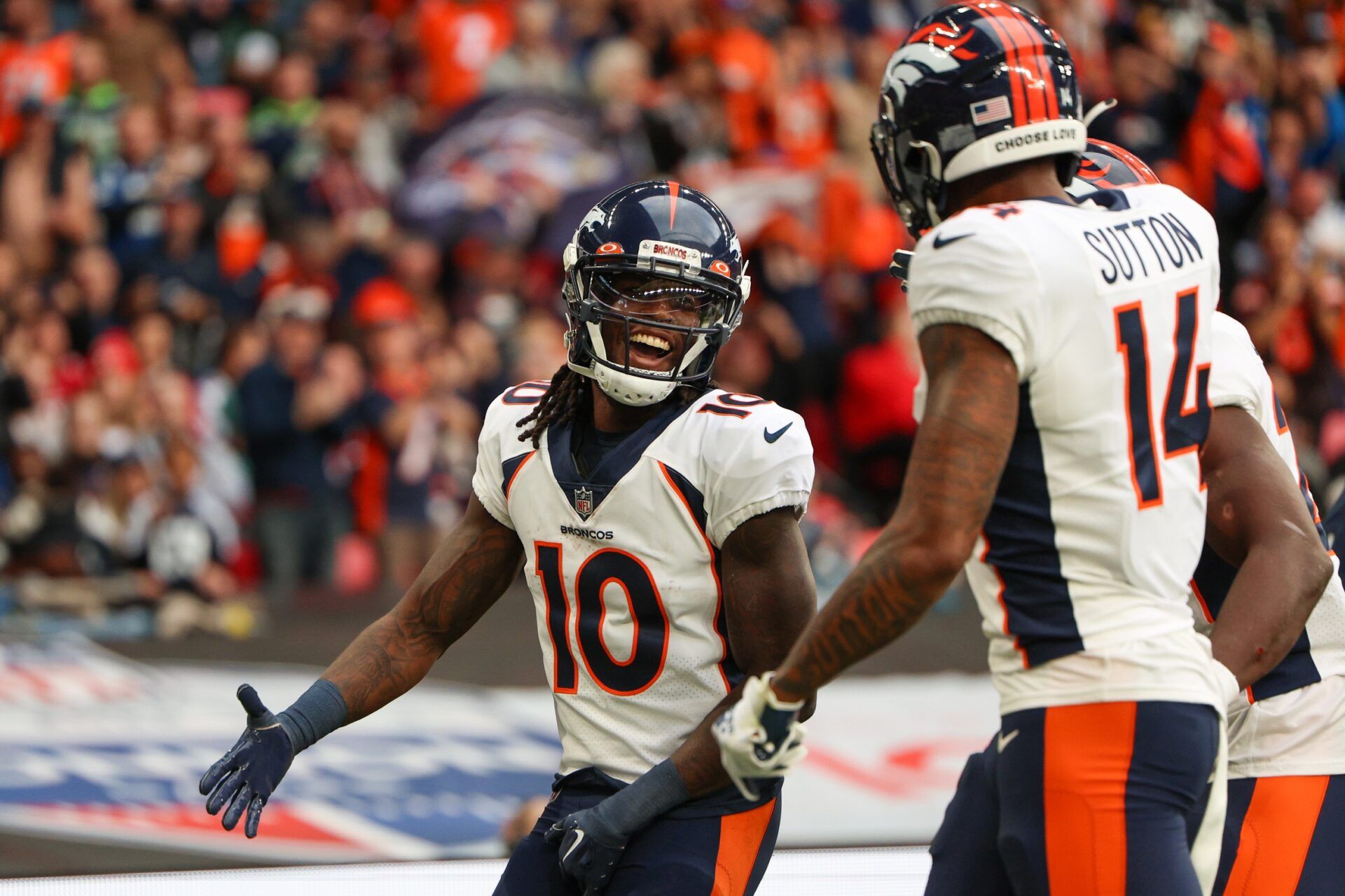 Are Courtland Sutton or Jerry Jeudy Playing Today vs. Ravens?