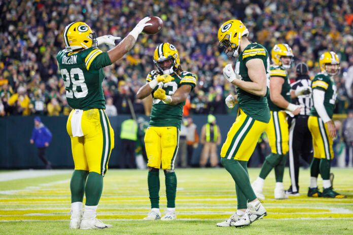 Packers vs. Lions Sunday Night Football DFS Picks Lineup Includes Aaron Jones, AJ Dillon, and D'Andre Swift