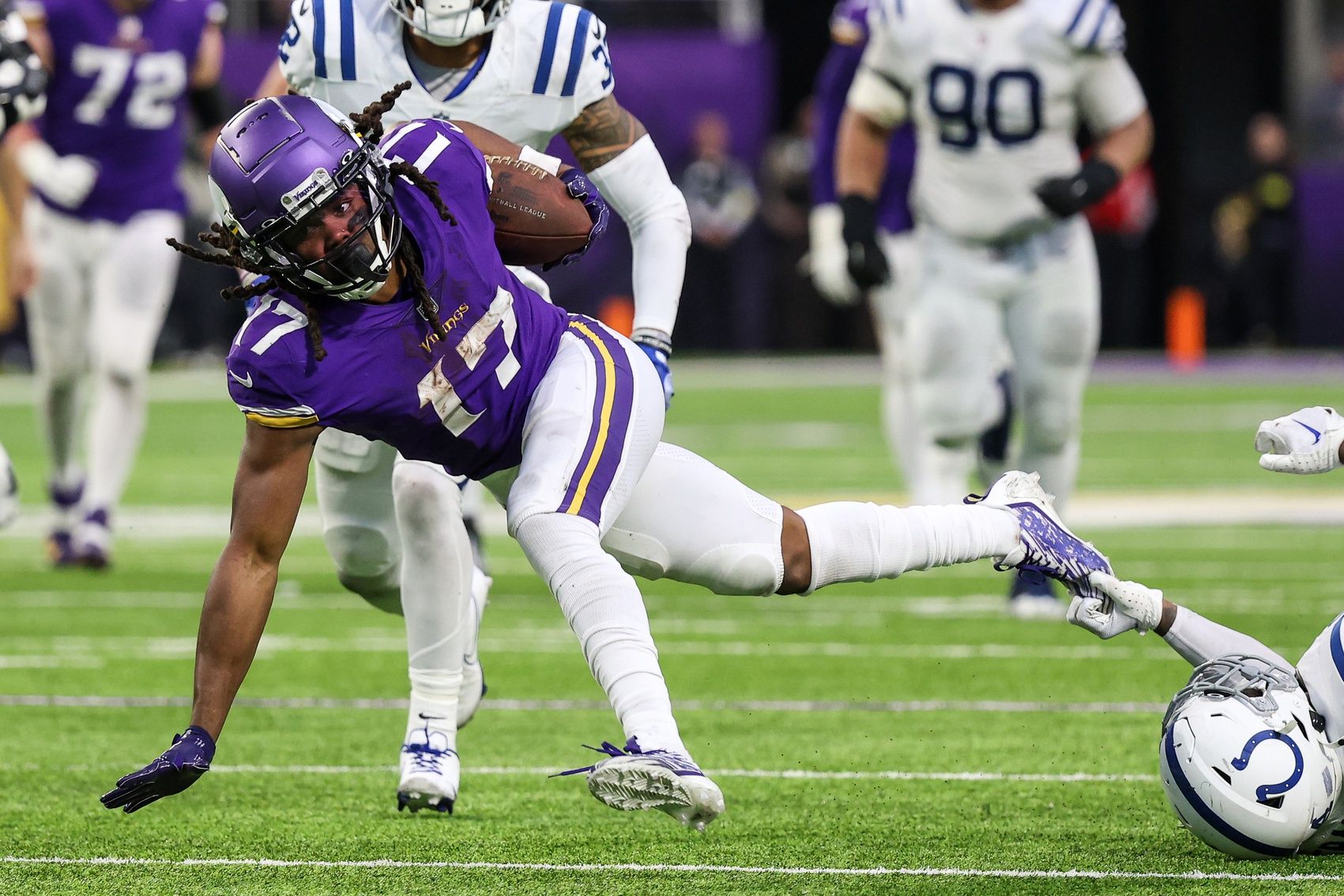 K.J. Osborn and Greg Dortch Start/Sit Week 18: Should You Start Either WR This Week?