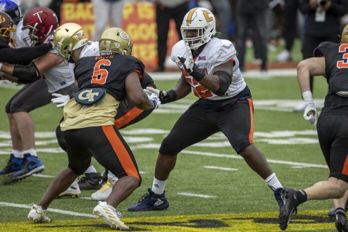 Wednesday Senior Bowl Team Practice Report: Keion White and John Michael Schmitz Shine on Day 2