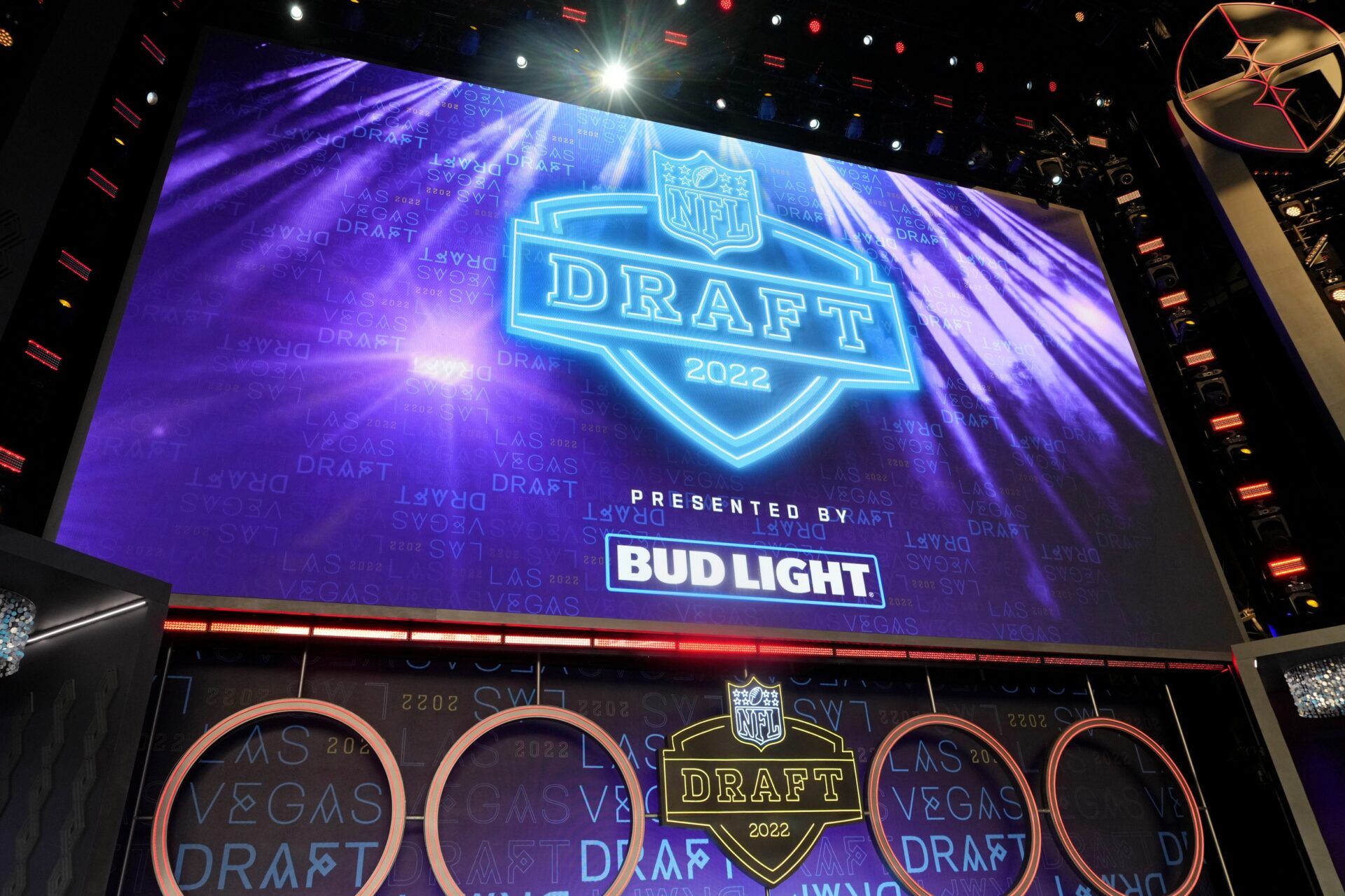 NFL draft logo.