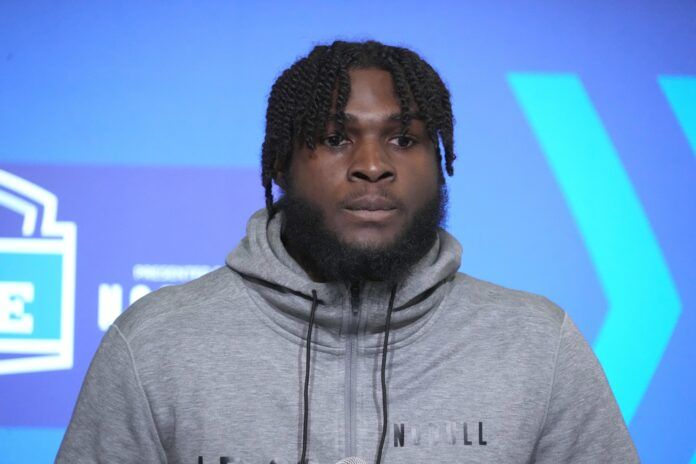 Alabama LB Will Anderson Jr. at the 2023 NFL Scouting Combine.