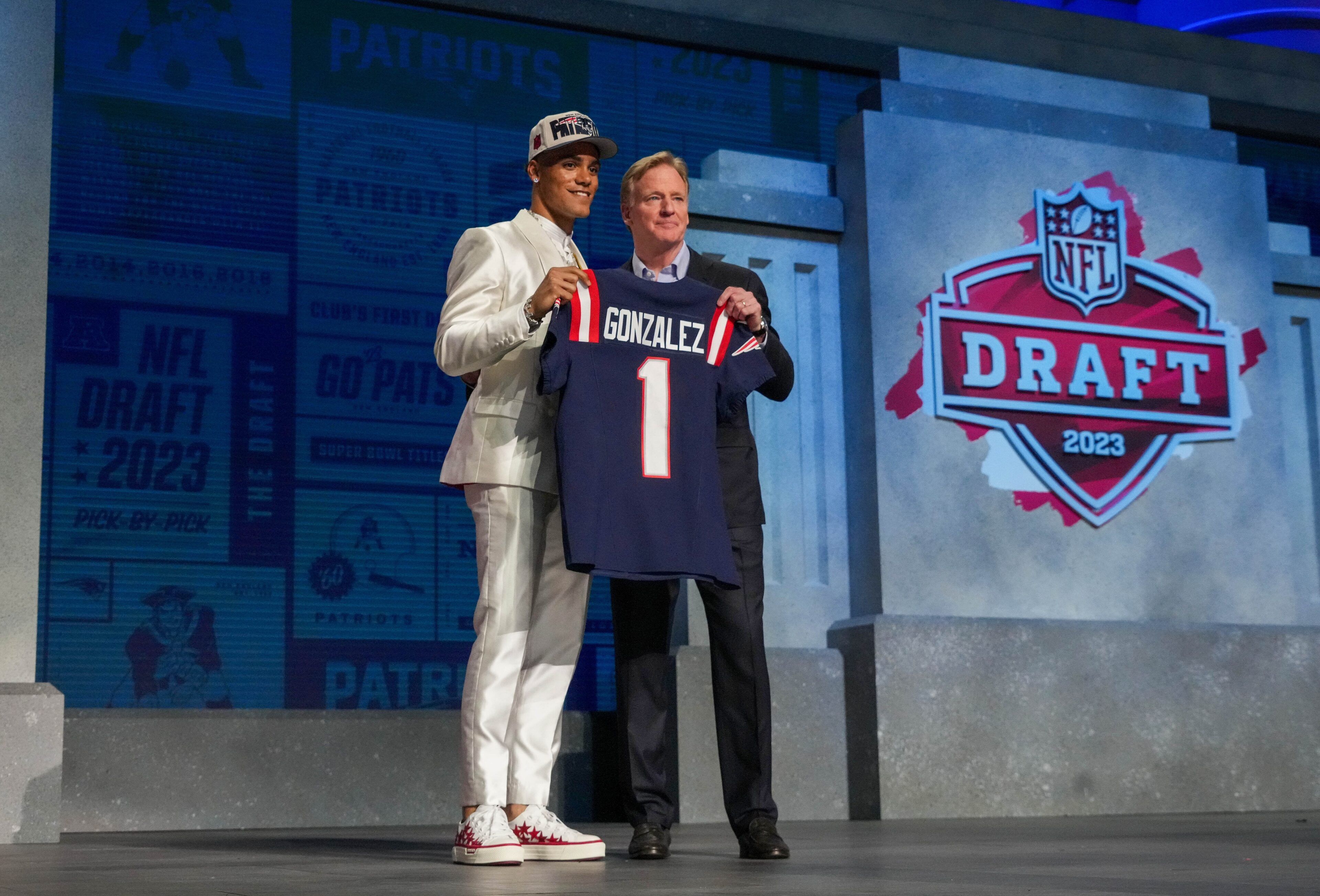 Full list of patriots draft picks who did new england draft in 2023