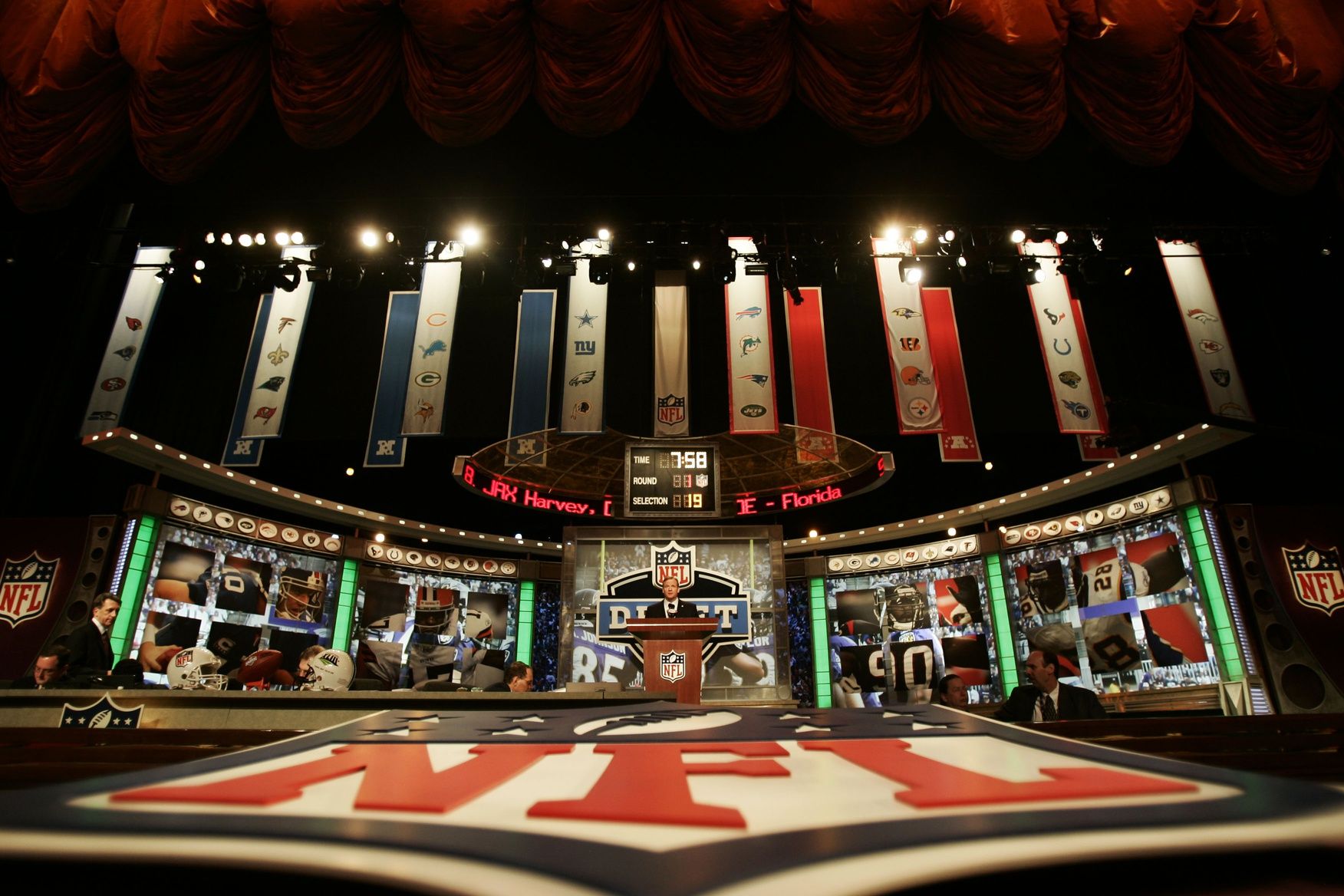 A general view of Radio City Music Hall during the 2008 NFL Draft.