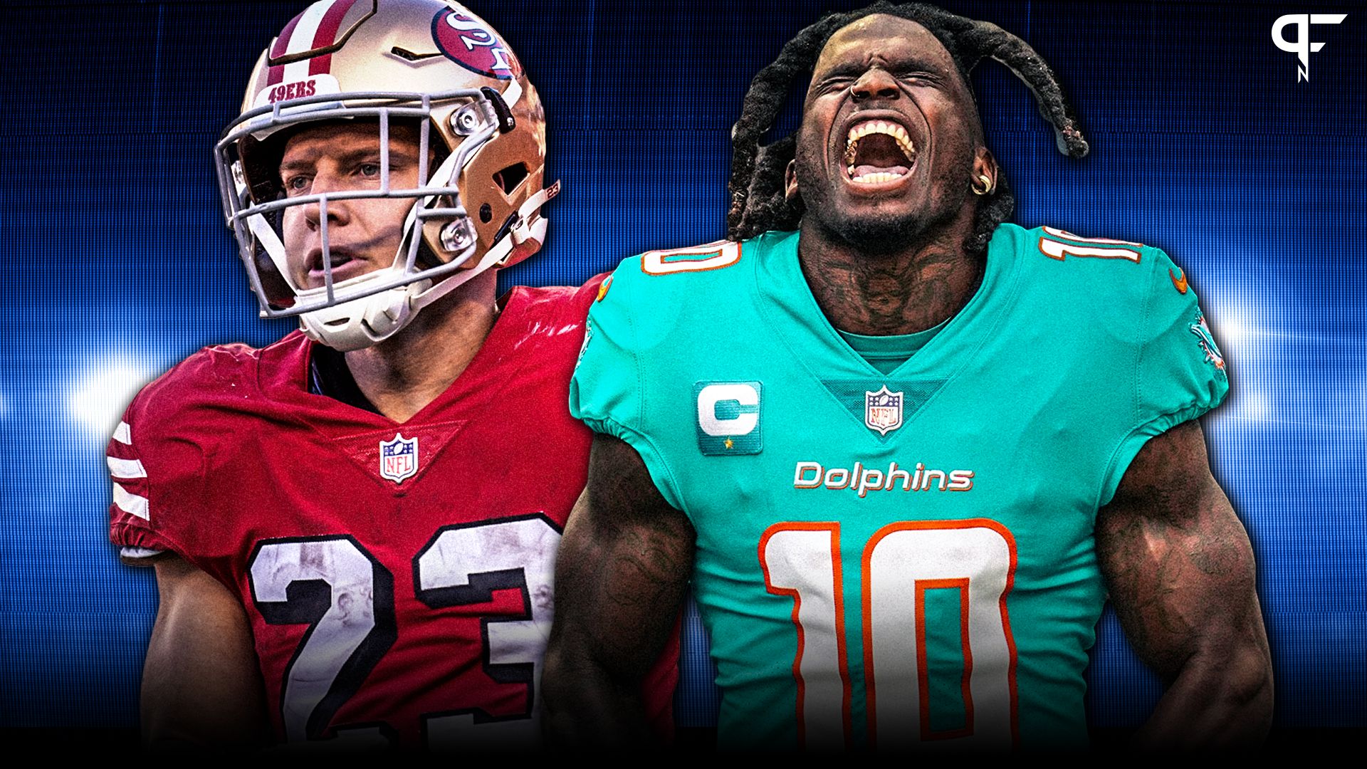 Christian McCaffrey and Tyreek Hill headline the list of top players for the NFL Offensive Player of the Year award.