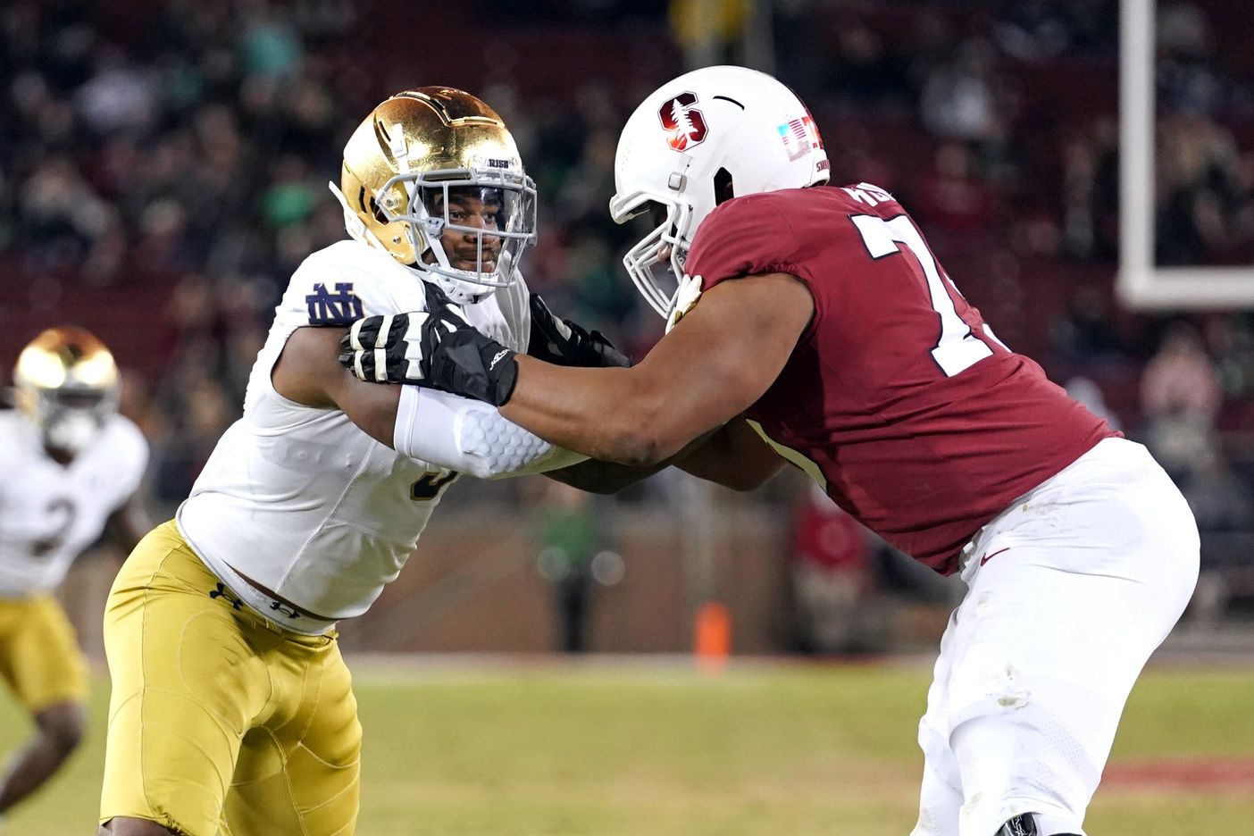 Walter Rouse (75) during the third quarter at Stanford Stadium.