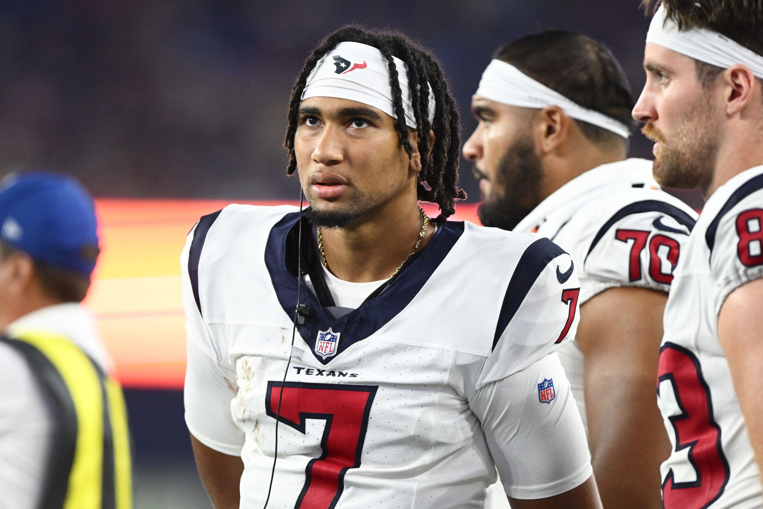 What Channel Is The NFL Game On Tonight Texans Vs Saints Sunday Night Channel Nfl Game Tonight Texans Saints Snf Showdown 2023 Scaled 