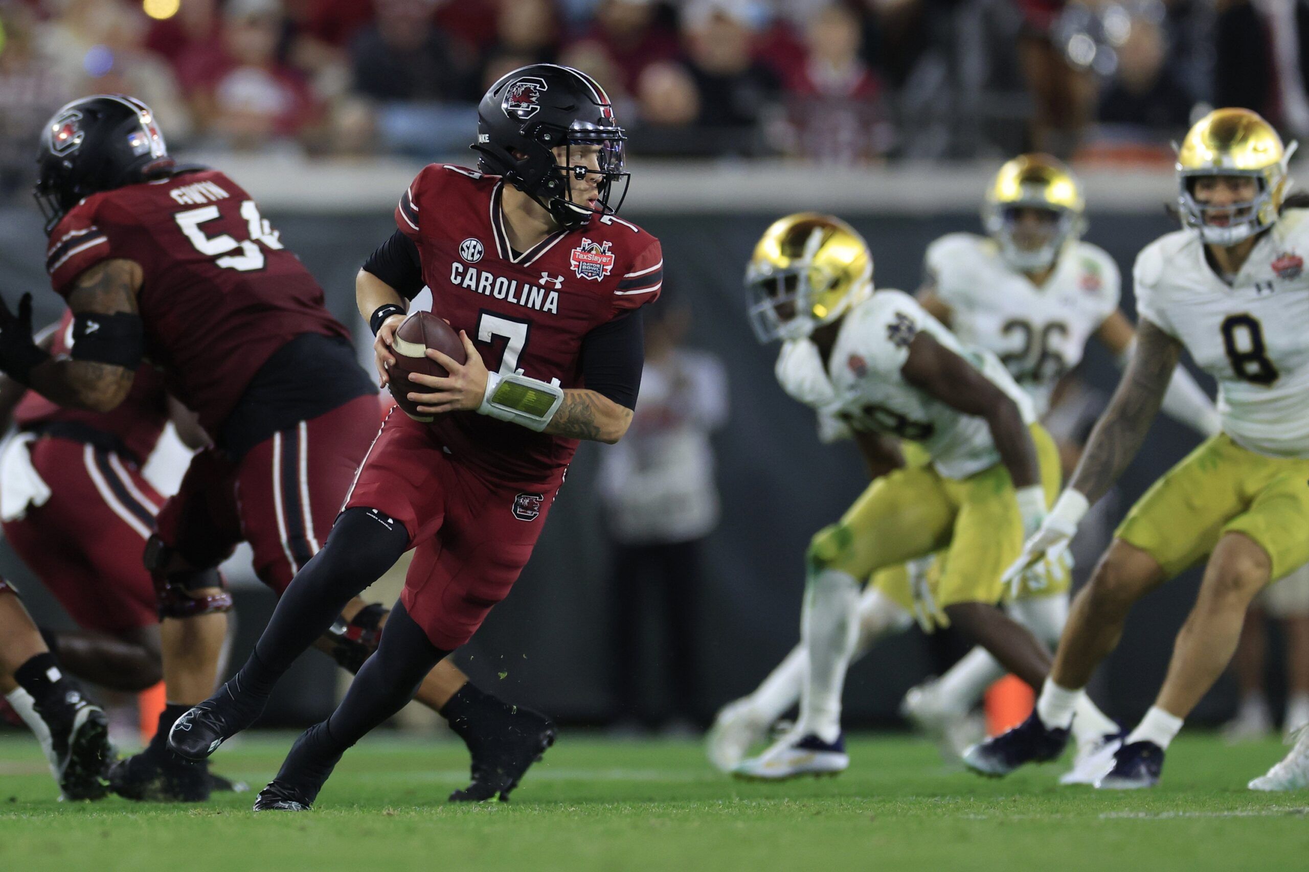 Spencer Rattler's Draft Profile | South Carolina, QB Scouting Report
