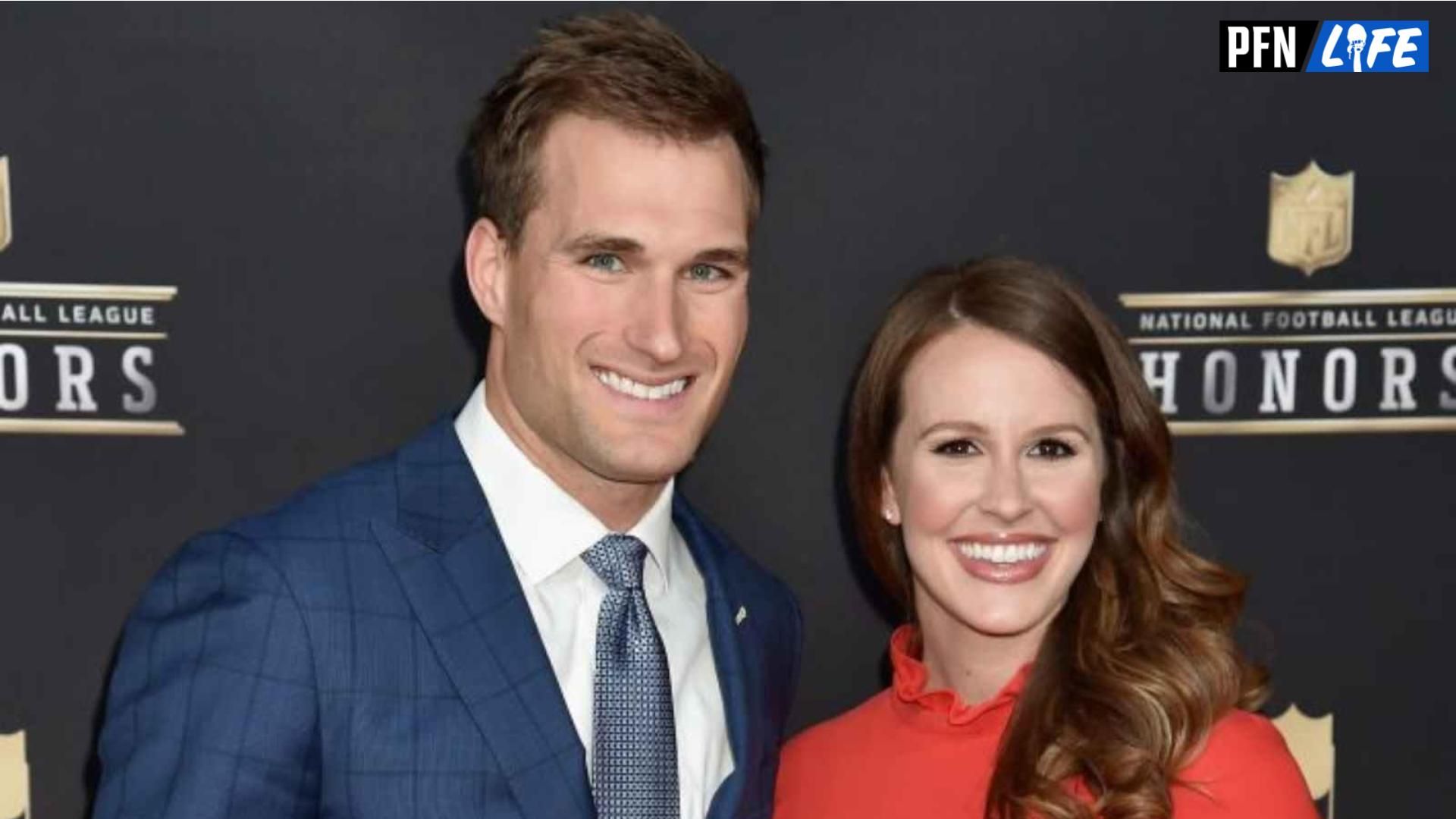 Kirk Cousins and Julie Hampton at the NFL Honors.