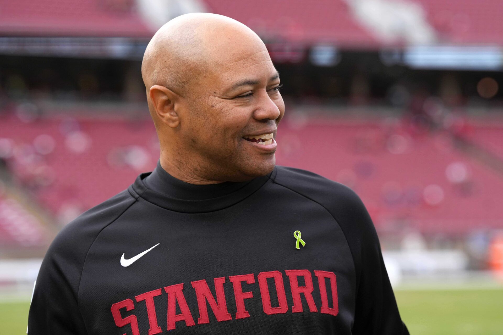 Nov 5, 2022; Stanford, California, USA; Stanford Cardinal head coach David Shaw before the game against the Washington State Cougars at Stanford Stadium. Mandatory Credit: Darren Yamashita-USA TODAY Sports