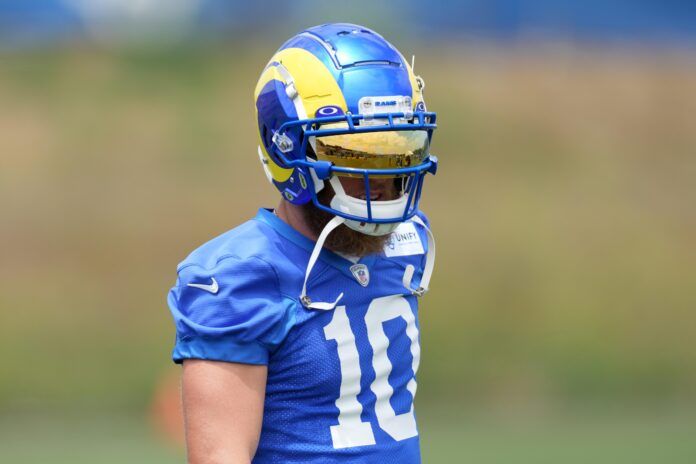 Los Angeles Rams wide receiver Cooper Kupp at practice.