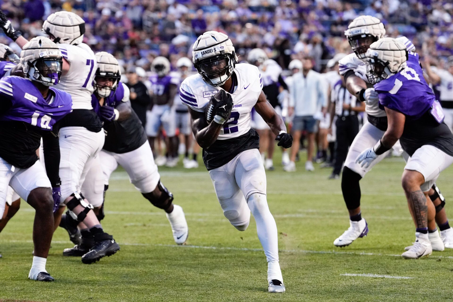 Trey Sanders Draft Profile | TCU, RB Scouting Report