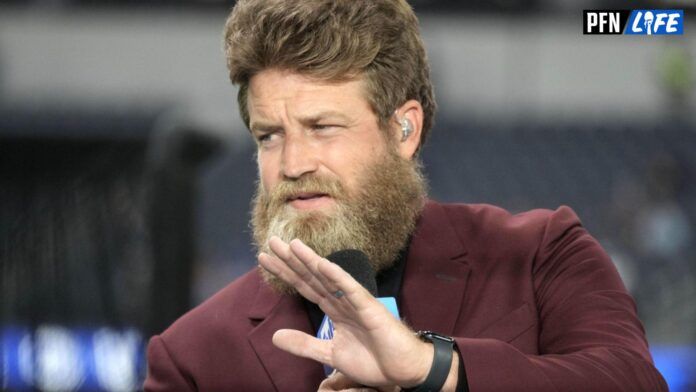 Former NFL QB and NFL commentator Ryan Fitzpatrick on Thursday Night Football.