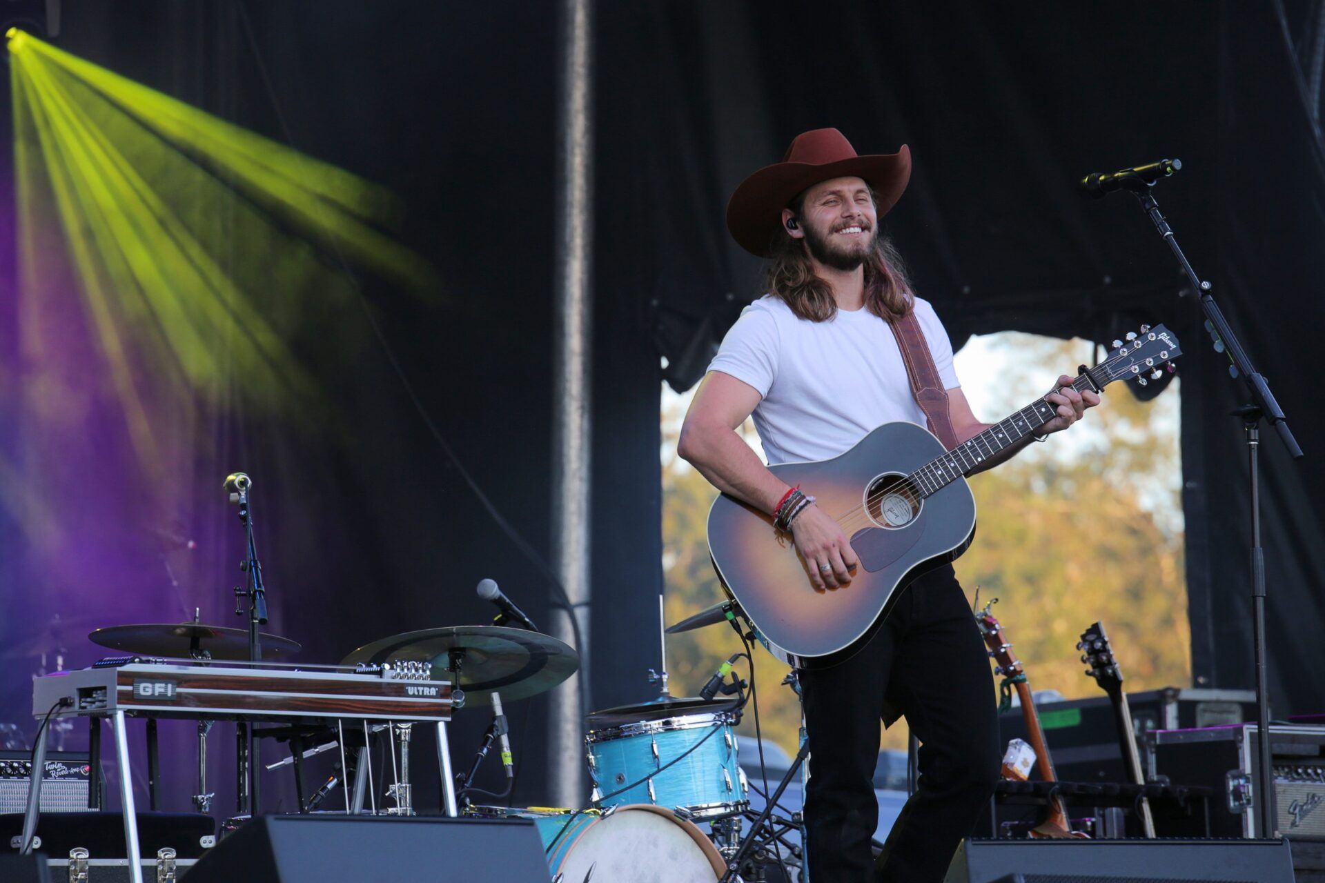 Country singer, Warren Zeiders, performing on Saturday, October 15, 2022 during the Great Ogeechee Seafood Festival in Richmond Hill.