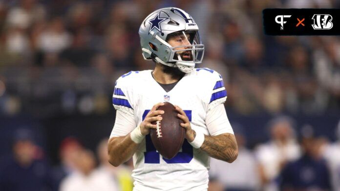 Will Grier (15) throws a pass in the second quarter against the Las Vegas Raiders at AT&T Stadium.