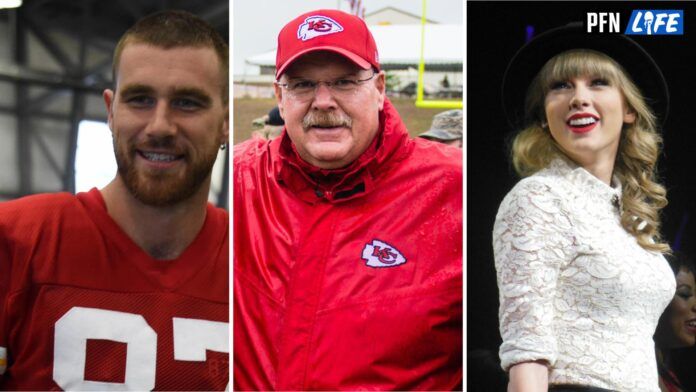 Chiefs Travis Kelce Hinting Andy Reid Played Matchmaker With Taylor Swift - “Who Knew Cupid Was So Big?”