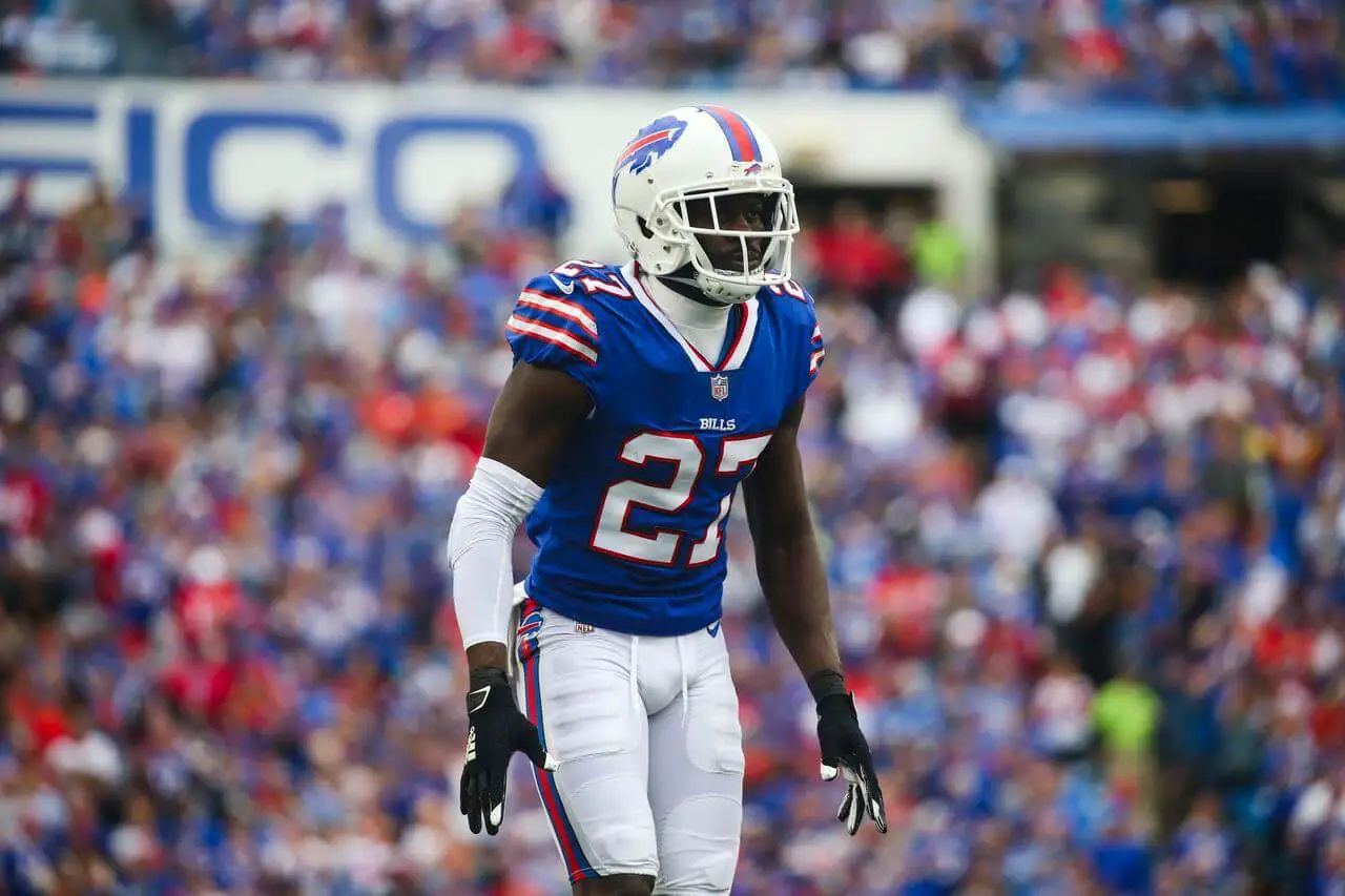 Buffalo Bills CB Tre'Davious White lines up during the game.