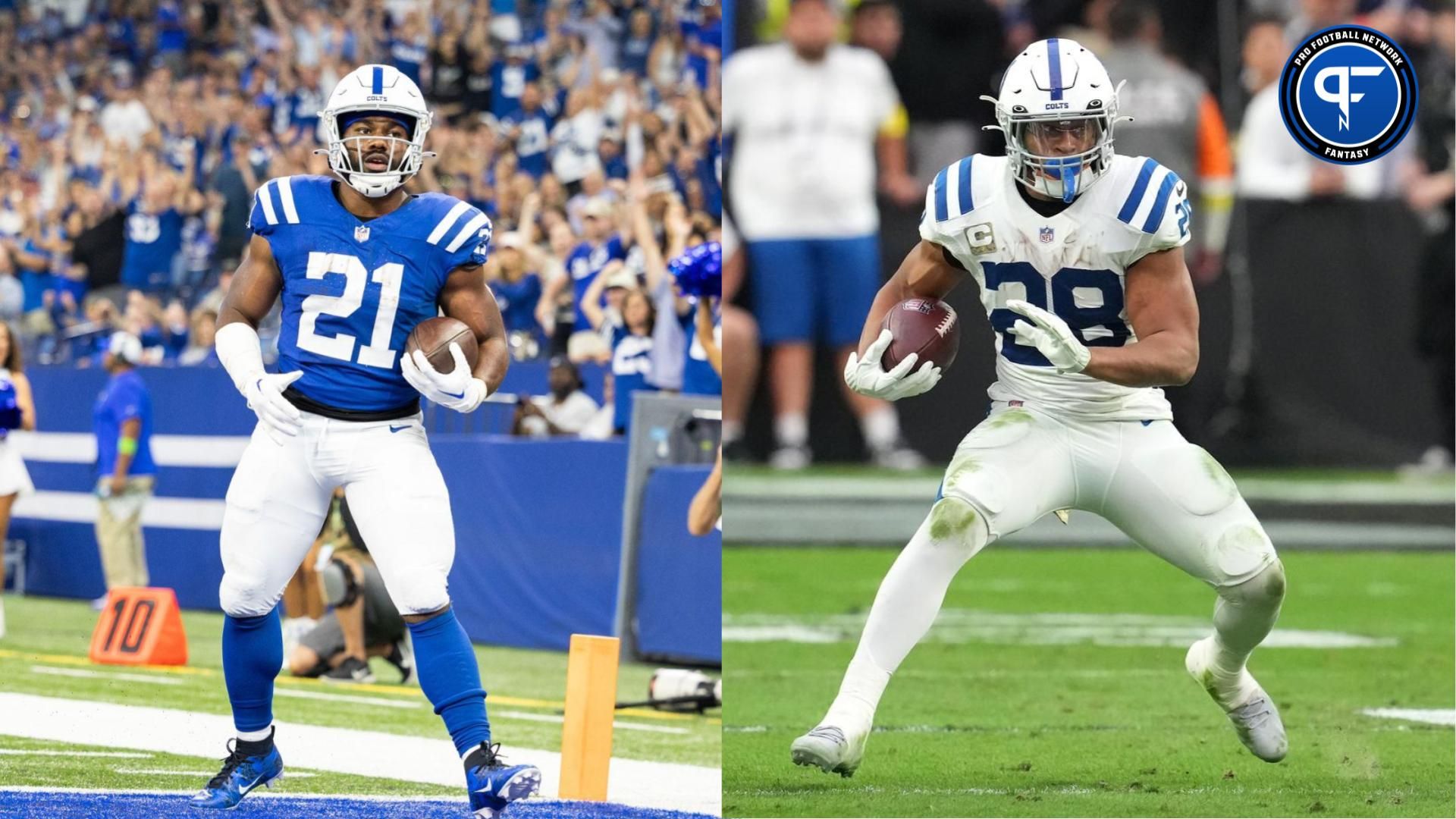 Should You Start Jonathan Taylor or Zack Moss in Fantasy Football Week 5?