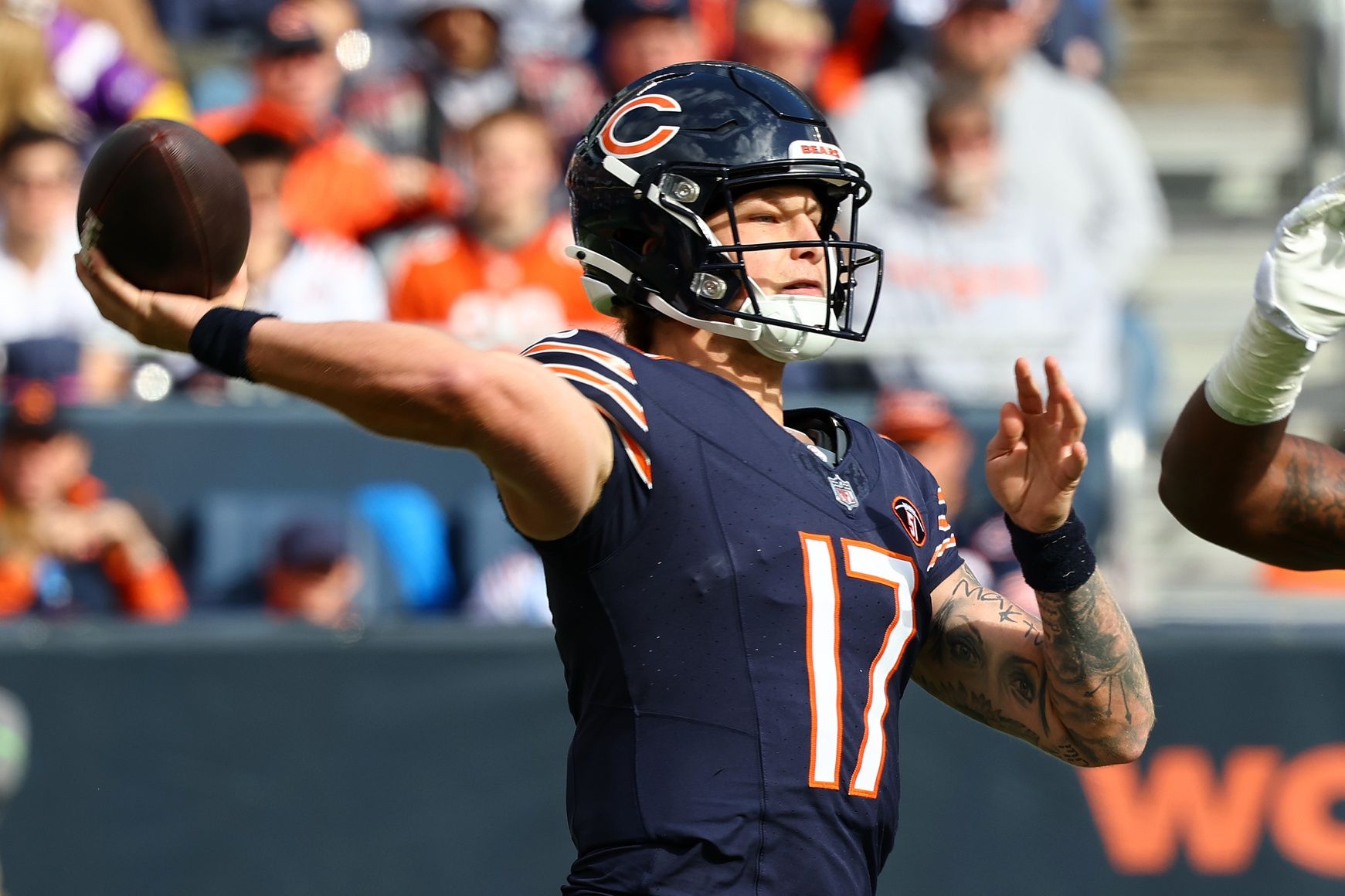 The Story Of Tyson Bagent: Bears QB Competing To Back Up Caleb Williams ...