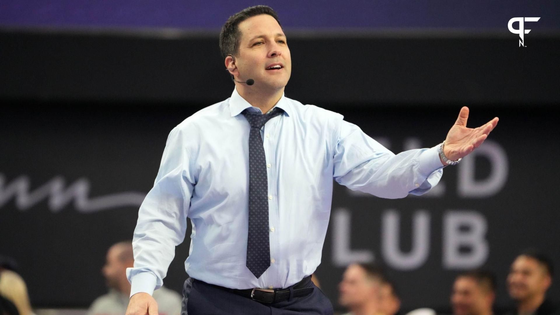 Adam Schefter during the Pro Bowl Games at Allegiant Stadium.