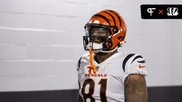 Cincinnati Bengals TE Irv Smith Jr. (81) in the tunnel.