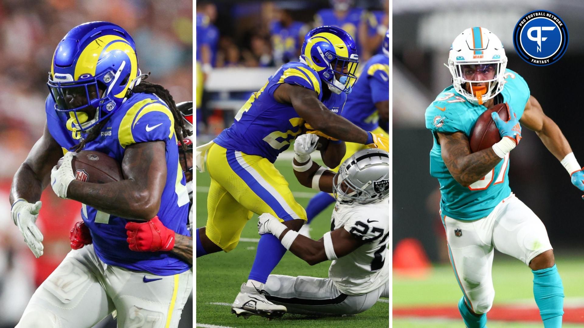 Should You Start Zach Evans, Royce Freeman, Darrell Henderson Jr., or Myles Gaskin in Fantasy Football Week 7?