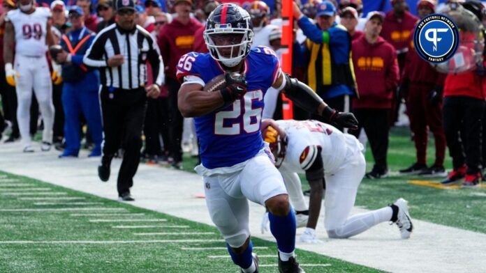 New York Giants RB Saquon Barkley.