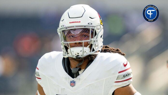 Keaontay Ingram (30) before the game against the Los Angeles Rams at SoFi Stadium.