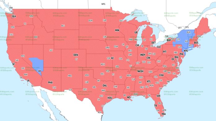 NFL Coverage Map Week 9: TV Schedule for FOX, CBS Broadcasts