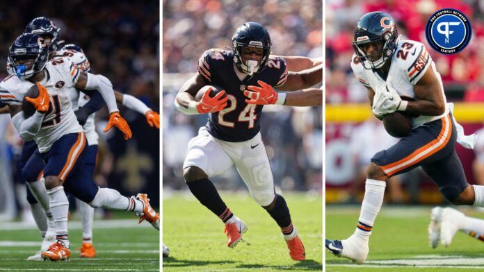 Should You Start Khalil Herbert, D'Onta Foreman, or Roschon Johnson in Fantasy Football Week 10?