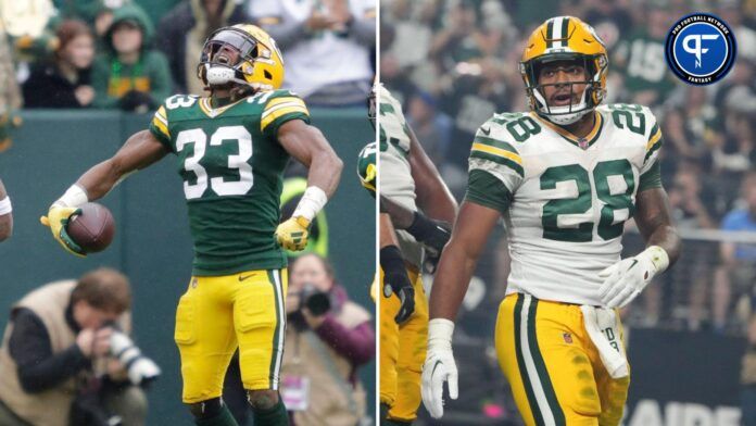 Should You Start Aaron Jones or AJ Dillon in Fantasy Football Week 10?