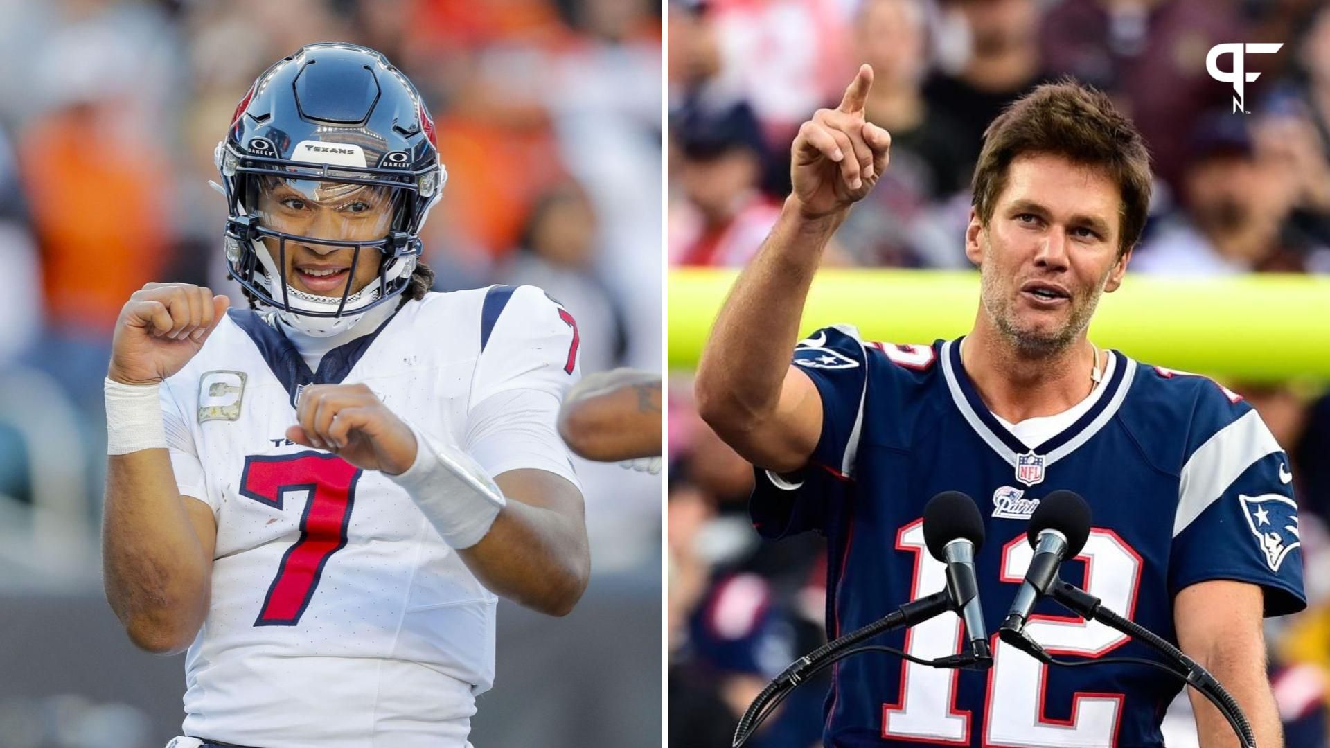 Tom Brady Makes Hilarious Bet With Rookie C.J. Stroud - 