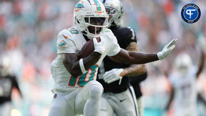 Miami Dolphins WR Tyreek Hill.